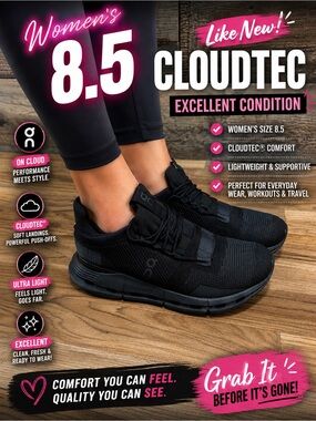 On cloud shoes